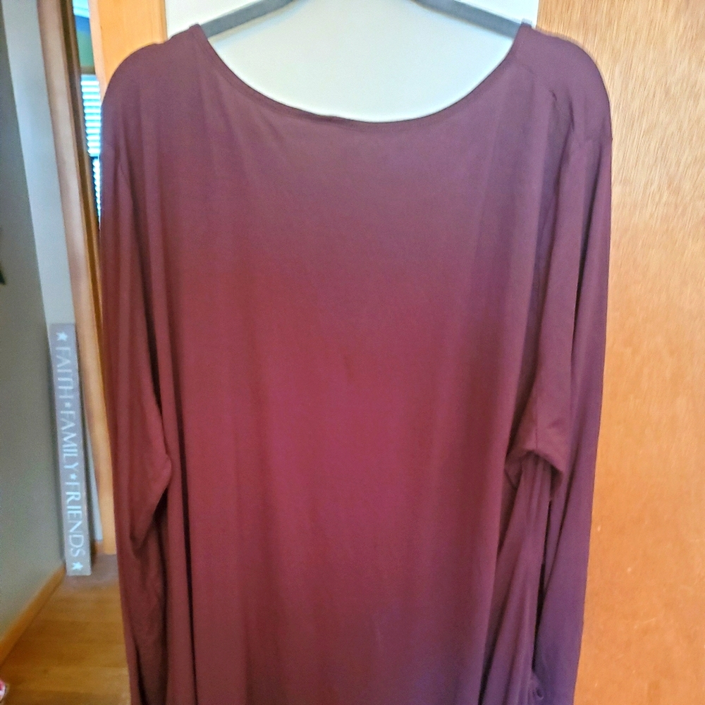 Voianlimo plus size T-shirt dress 3X